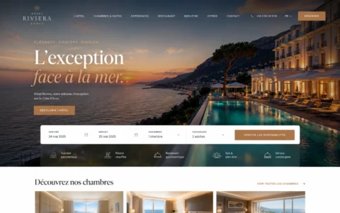 Aperçu du projet Hôtel Riviera