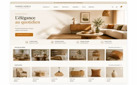 Aperçu du projet Maison Safran