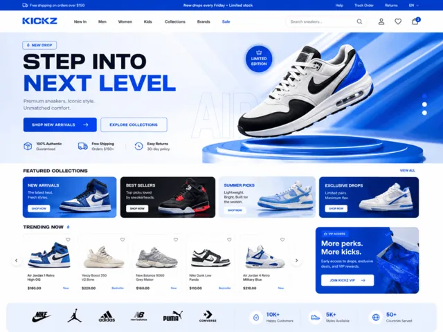 Exemple de Site e-commerce