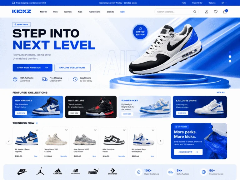 Exemple de Site e-commerce