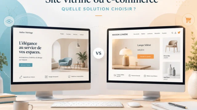Site vitrine ou e-commerce : quelle solution choisir ?
